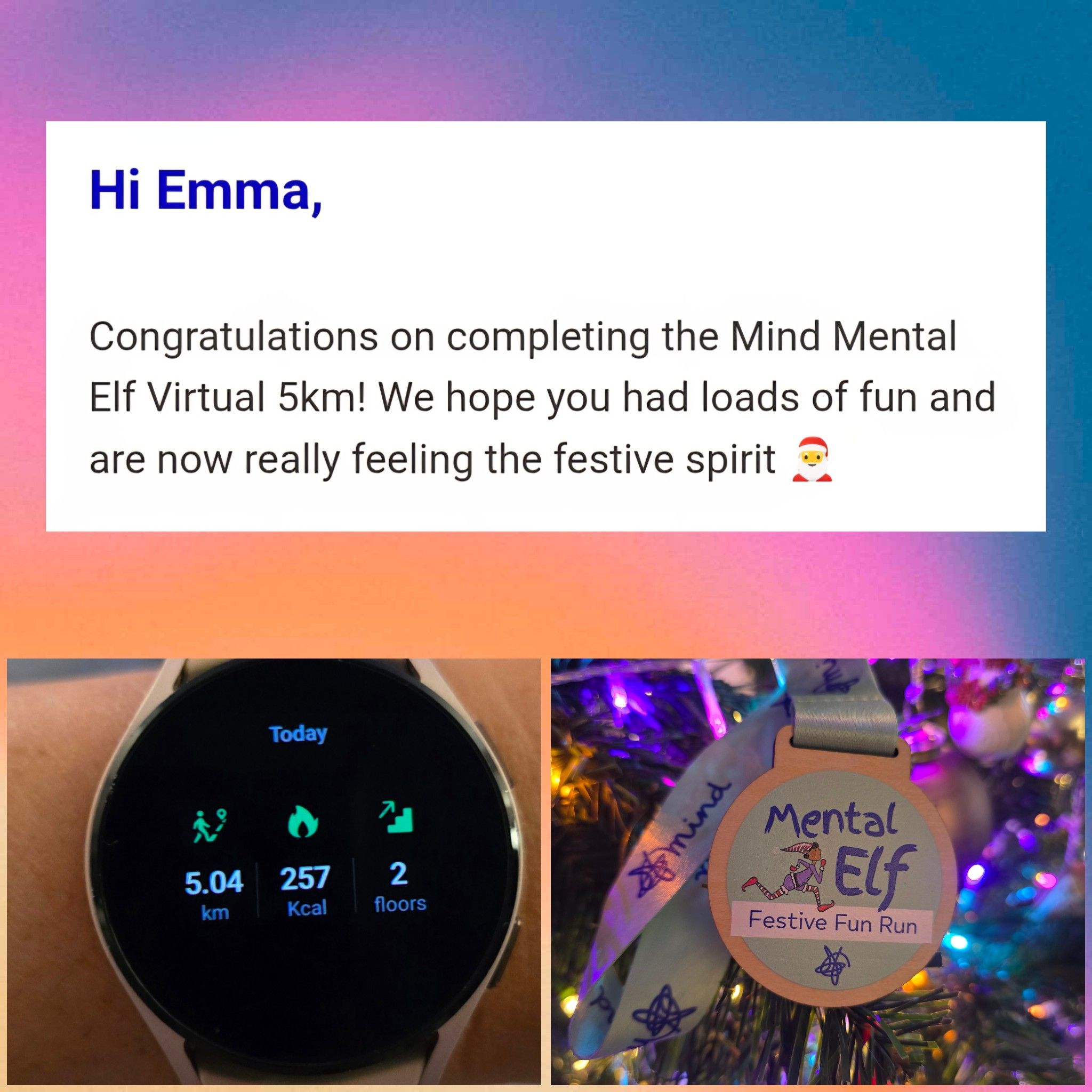 Emma Raises £70 for Mental Health Charity